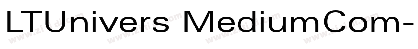 LTUnivers MediumCom字体转换